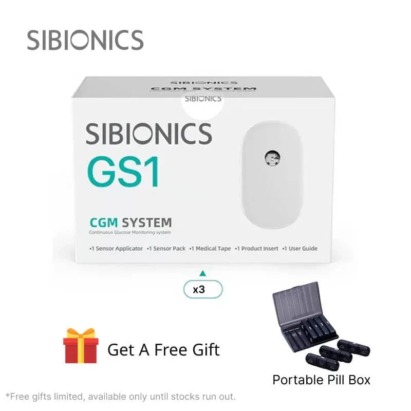 SIBIONICS GS1 Continuous Glucose Monitoring (CGM) System